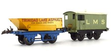 Hornby Series O gauge  c1935  RS655 LMS Brake Van & RS678 Rotary Tipper in Boxes