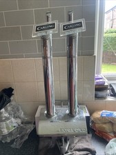 Light Up .Tall Chrome.Carling extra cold Beer pump