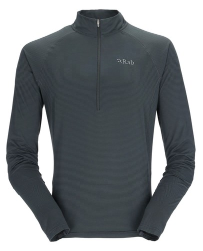 Rab sonic long sleeve zip - long, xl