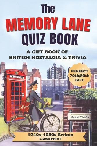 Memory lane quiz book large - memory,