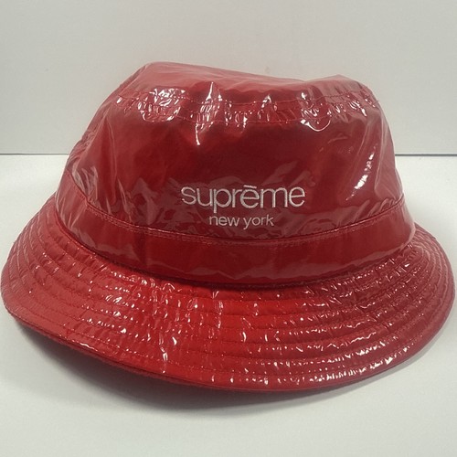 Supreme red bucket hat nylon - supreme,