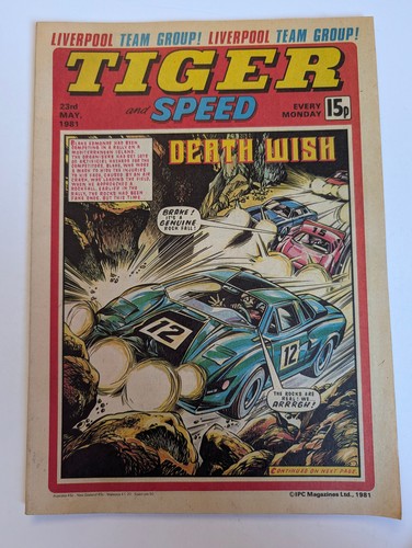Tiger and speed - comic, 23rd
