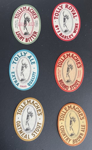 Tollemache brewery beer labels - beer,