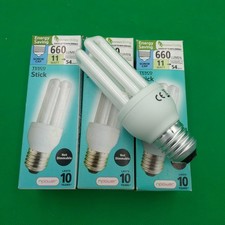 3 x Energy Saver Bulb 11w (60