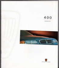 Rover 400-Series 5-dr 1995-1996 UK Market 28pp Sales Brochure 414 & 416 i Si SLi