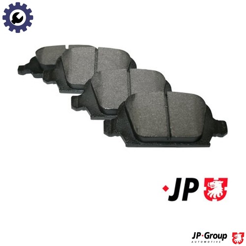 Brake pad set disc - set,