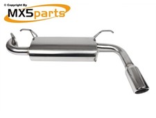 MX5Parts Performance Sports Stainless Exhaust Silencer Mazda MX5 Mk2 2.5 NB NBFL