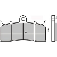 Front Brake Pads BMW K 1600