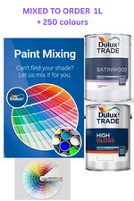DULUX PAINT ALL COLOURS MIXED