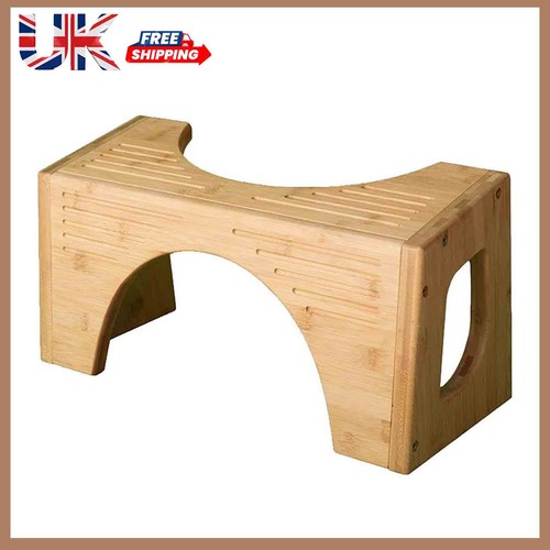Wooden bamboo squatty potty - bamboo,