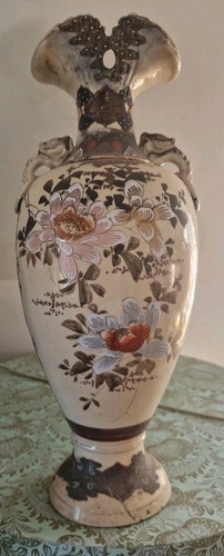 Large antique japanese vase - japanese,