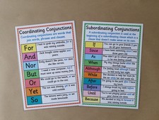 Coordinating & Subordinating Conjunctions, KS2 Literacy teaching resource