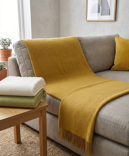 Wool blanket 100 - %, virgin