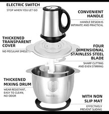 Electric meat grinder - meat, food