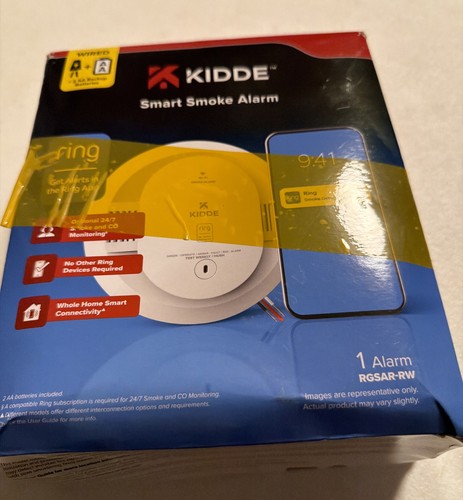 Kidde wired smart smoke - smoke, alarm