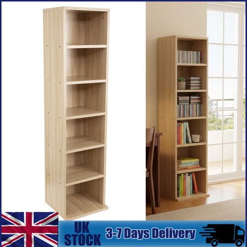 Tier wooden dvd storage - wooden,