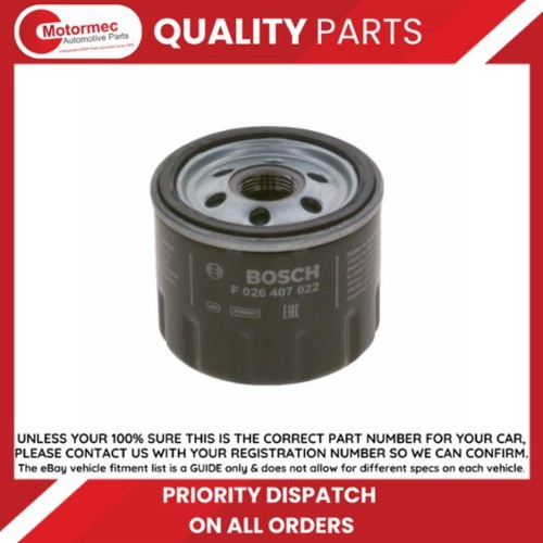 Bosch oil filter - for, renault