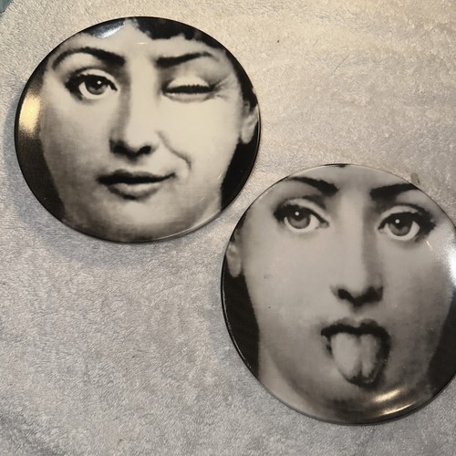 Fornasetti wall plate tema - plate, e