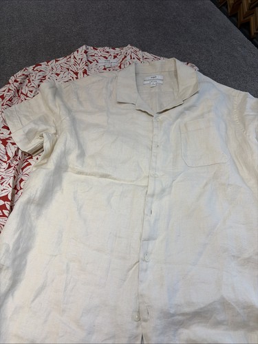 Two linen shirts men - two,