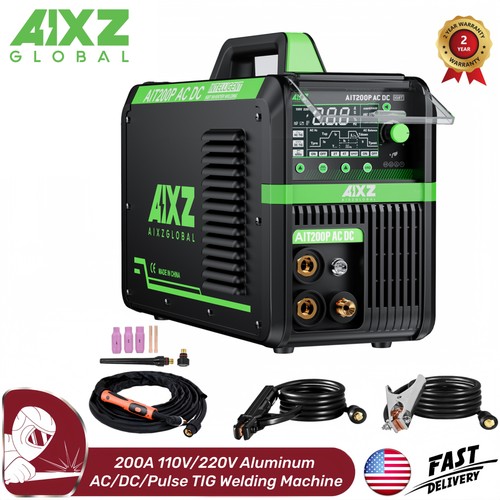 200amp tig welder pulse - ac, dc