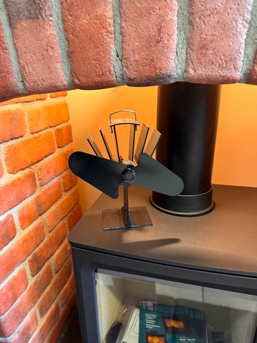 Stove fan heat - heat, quiet