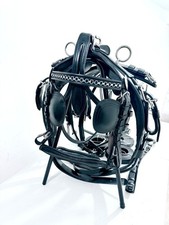 Pony driving harness black - driving,