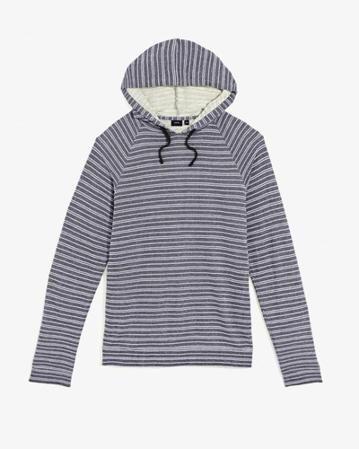 Onia mens aaron striped hooded - onia,
