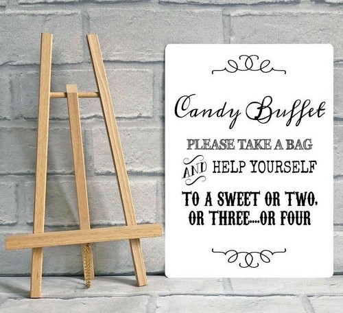 Candy buffet sweet cart jar - a4,