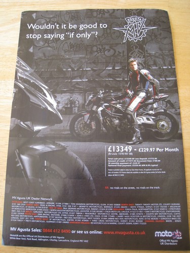 Agusta motorcycle dealer - motorcycle, uk