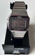 Casio A700W Unisex Dig Watch, Date, Stopwatch, Alarm, Light, Brand New With Box