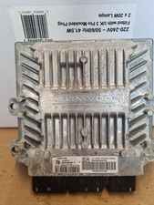 5WS40264H-T Peugeot 407 2.0 HDi Engine ECU 9655534080 9663606780 5WS40264HT