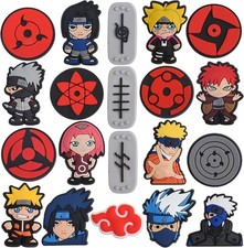 10 Naruto Shoe Charms Multiple