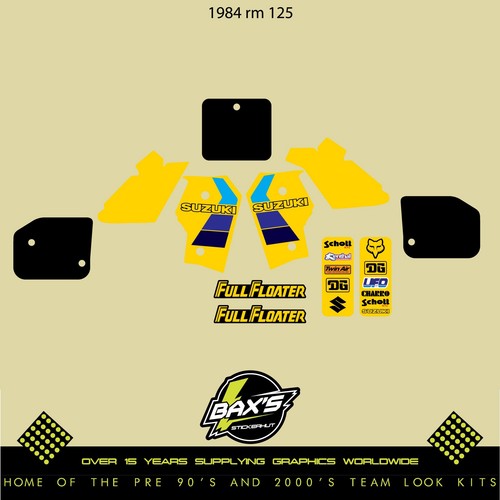 Suzuki 1984 rm125 graphic - 1984,