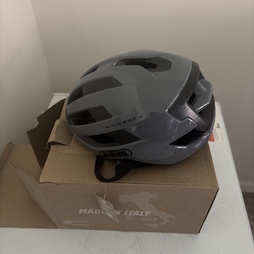 Abus wingback road helmet grey - road,