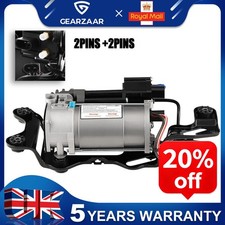 Air Suspension Compressor Pump W/ Bracket For BMW X5 F15 F85 X6 F16 37206875177