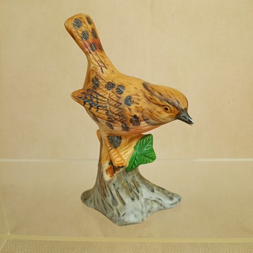 Vintage ceramic wren - vintage,