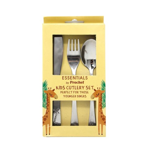 Kids cutlery set - cutlery, 3pcs