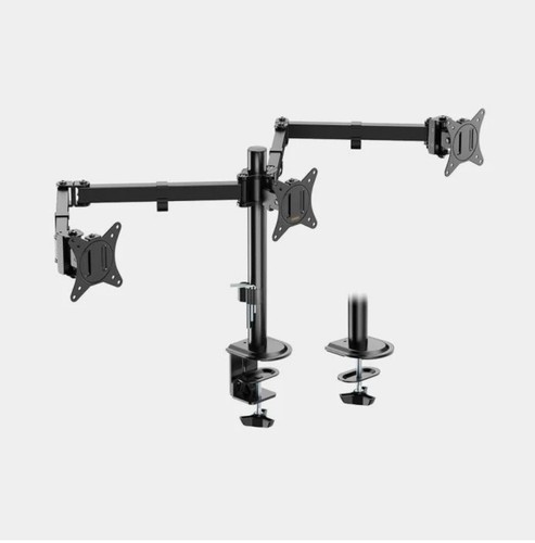 Triple monitor desk clamp - triple,