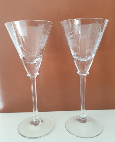 Pair vintage 70s champagne - vintage,