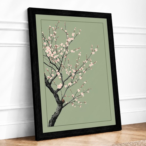 Moonlit cherry blossom - cherry,