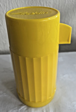 Mint Vintage Aladdin Yellow Vacuum Flask 0.25L – England – Retro Thermos