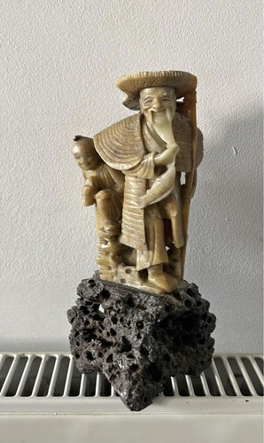 Chinese hand carved - chinese, soapstone