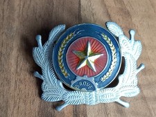 NORTH VIETNAM ARMY VIETNAM WAR SECURITY SERVICES OFFICERS RED STAR CAP BADGE