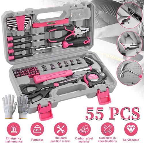 55pcs home repair - tools, kit