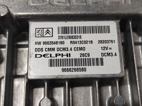Citroen 2009 9663548180 - 2009,
