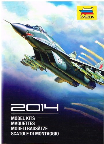 Zvezda plastic model aircraft - zvezda,