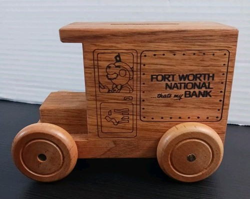 Vtg wood toy - wood,