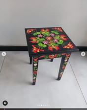 A unique wooden chair made of
