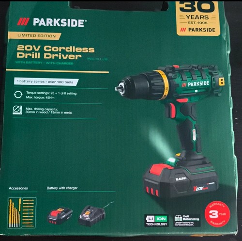 Parkside limited edition 20v - limited,