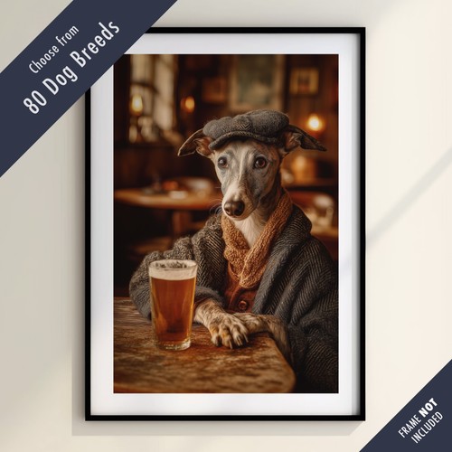 Funny dog drinking beer the - funny,